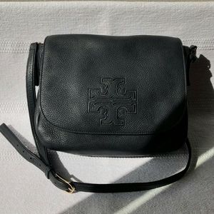 Tory Burch Crossbody Harper Messenger Leather Bag